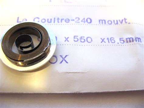 jaeger lecoultre mainspring repair cost